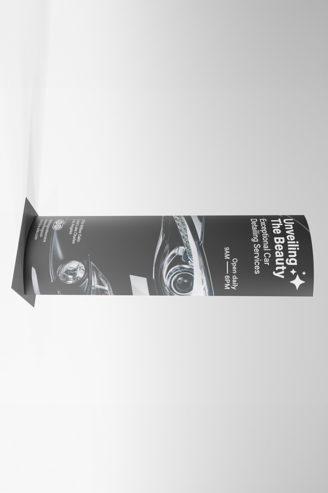 瞳型スタンドPOP